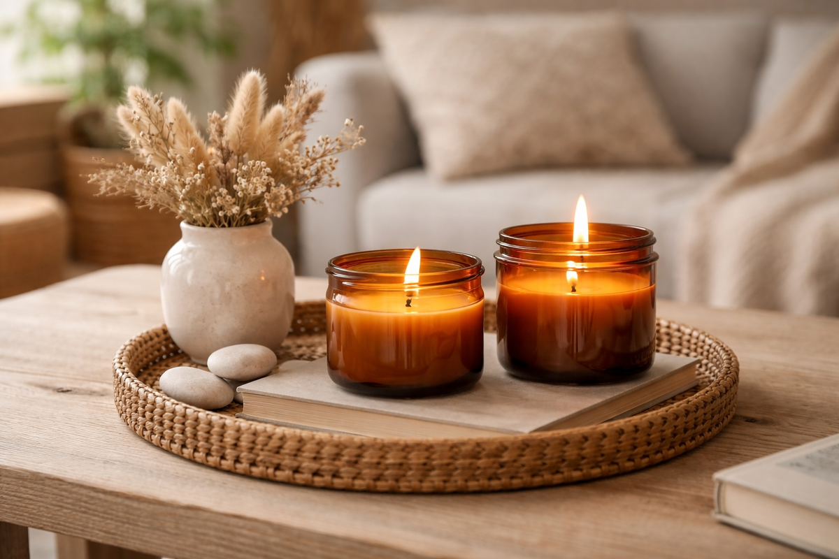How to Create a Cozy Home With Clean Candles & Natural Home Fragrance