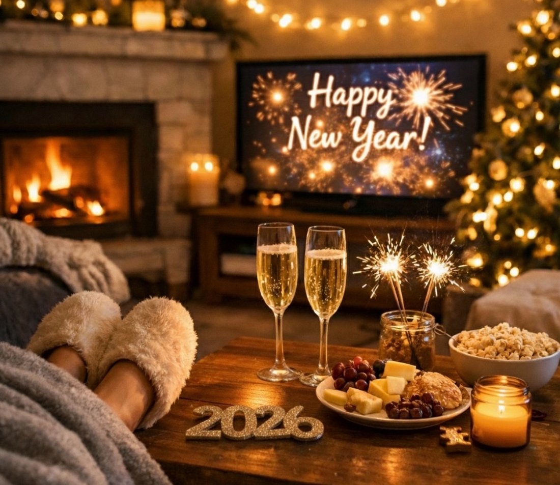 A Relaxed New Year’s Eve at Home
