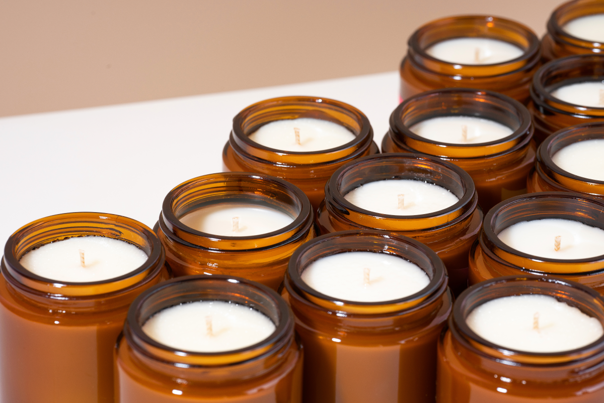 The Beauty of an Unscented Candle