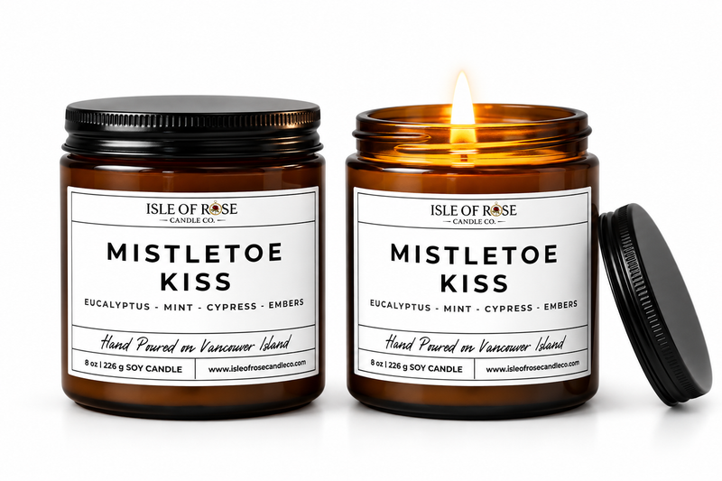 Mistletoe kiss Soy Candle